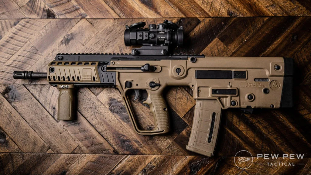 It's much better looking than the aug or tavor. 