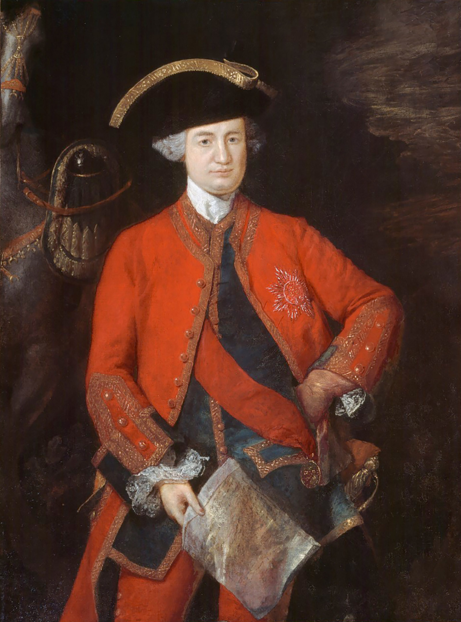 Robert Clive; portrait by Thomas Gainsborough